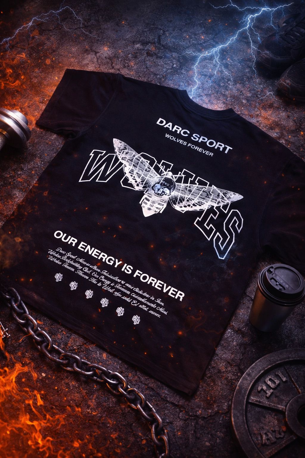 Nitro Burst Drac Sport Performance Tee